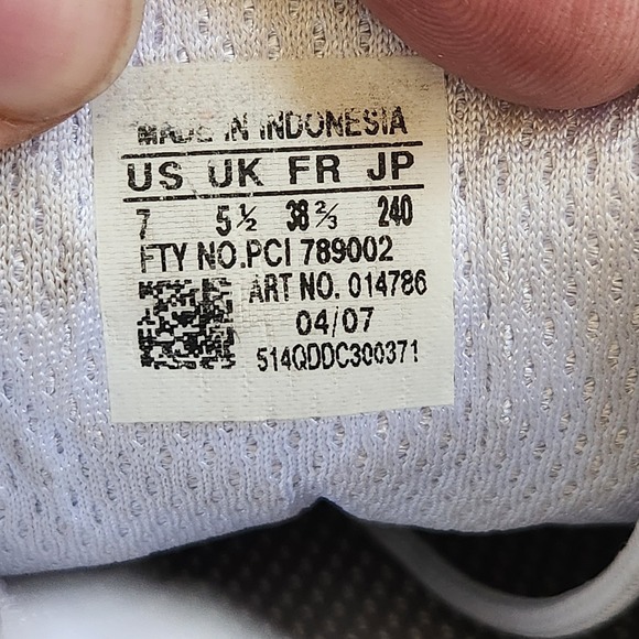 2007 Adidas Goodyear Womens Driving Racing Sneaker Shoes White Black Size 7 READ - Picture 11 of 13